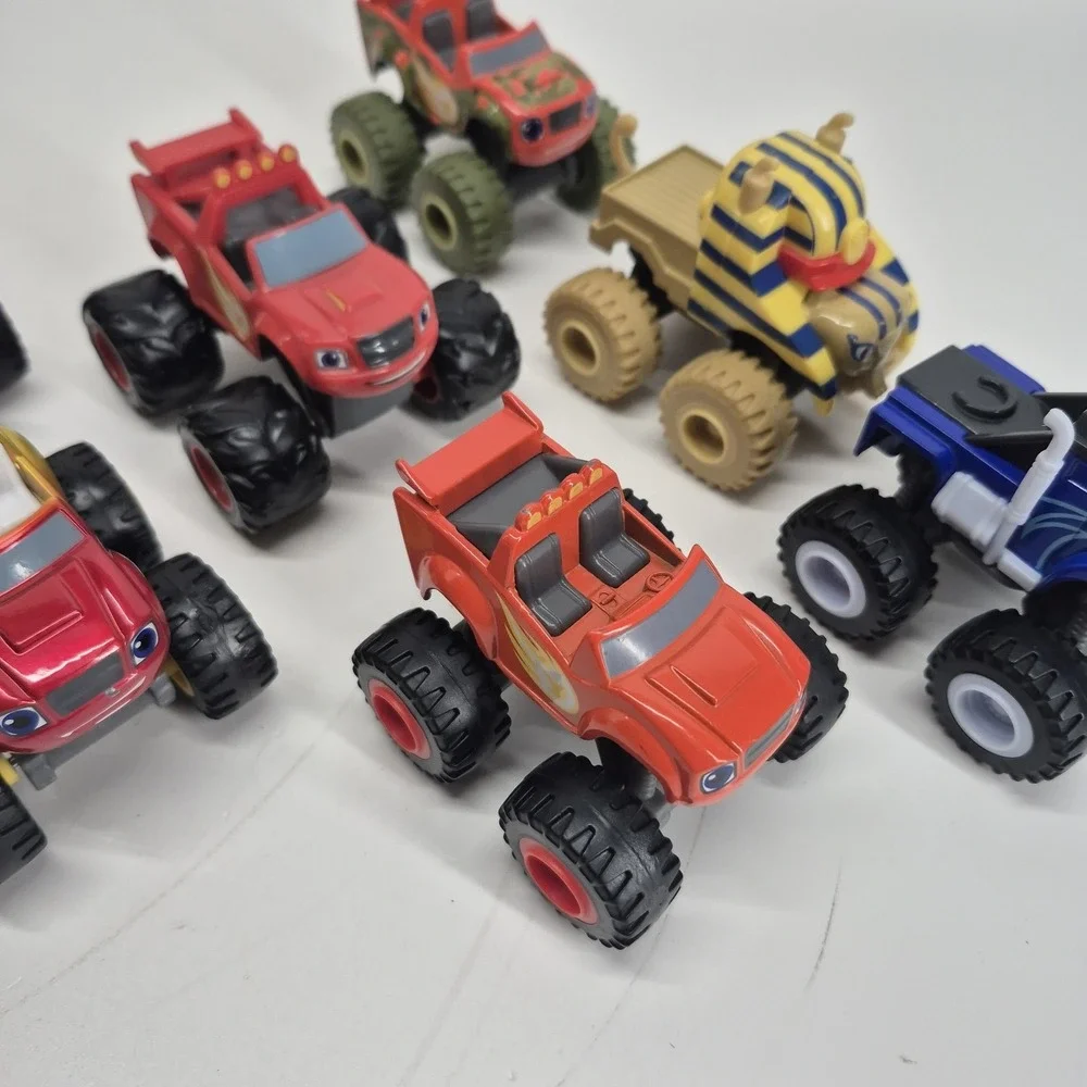 Blaze and the Monster Machines Diecast Vehicle Lot of 7